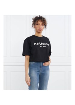 Balmain T-shirt | Cropped Fit ze sklepu Gomez Fashion Store w kategorii Bluzki damskie - zdjęcie 154462209