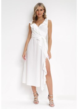 Biała Sukienka Mellothee ze sklepu Born2be Odzież w kategorii Sukienki - zdjęcie 154467249