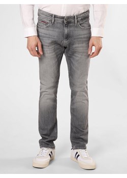 Tommy Jeans Jeansy  Mężczyźni Bawełna szary jednolity ze sklepu vangraaf w kategorii Jeansy męskie - zdjęcie 154470088
