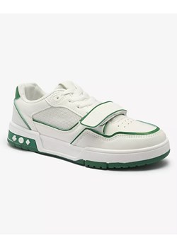 Royalfashion Sportowe sneakersy damskie w biało- zielonym kolorze Xirrat ze sklepu royalfashion.pl w kategorii Buty sportowe damskie - zdjęcie 154486858