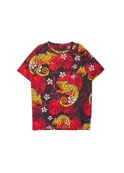 Cropp - T-shirt z kameleonem - kasztanowy ze sklepu Cropp w kategorii T-shirty męskie - zdjęcie 154504145