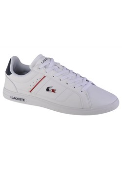 Buty Lacoste Europa Pro Tri M 745SMA0117407 białe ze sklepu ButyModne.pl w kategorii Trampki męskie - zdjęcie 154523337