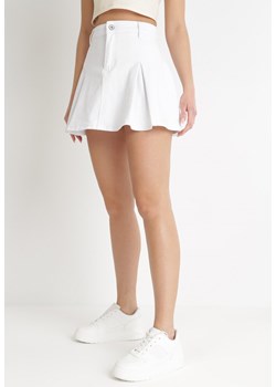 Biała Jeansowa Spódnica Rozkloszowana Korala ze sklepu Born2be Odzież w kategorii Spódnice - zdjęcie 154537199
