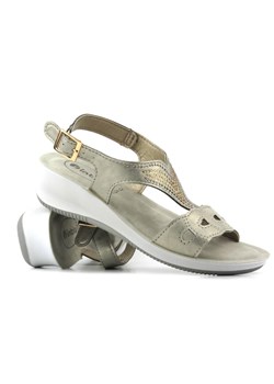Wygodne sandały damskie INBLU SE-07, szare ze sklepu ulubioneobuwie w kategorii Sandały damskie - zdjęcie 154545038