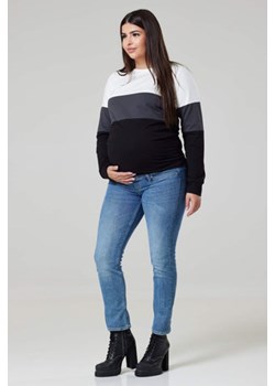 Bawełniana Bluza Ciążowa z Funkcją Karmienia ze sklepu Chelsea Clark w kategorii Spodnie ciążowe - zdjęcie 155169055