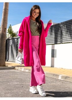 Sweter Cocomore Alpaka Amarantowy ze sklepu Lisa Mayo w kategorii Swetry damskie - zdjęcie 155791589