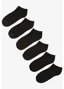 5-pack Czarne Skarpety Driana ze sklepu Born2be Odzież w kategorii Skarpetki damskie - zdjęcie 155808276