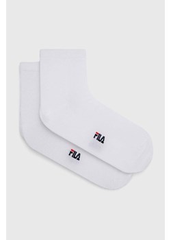 Fila skarpetki 3-pack kolor biały ze sklepu ANSWEAR.com w kategorii Skarpetki damskie - zdjęcie 155815767