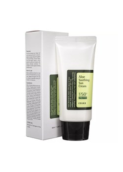 COSRX Aloe Soothing Sun Cream SPF+ PA+++, 50 ml - nawilżający krem z filtrem ze sklepu larose w kategorii Kremy do twarzy - zdjęcie 155817009