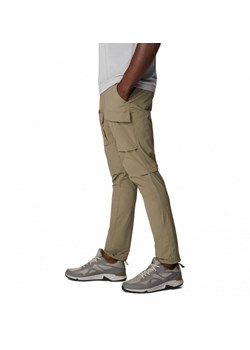 Męskie spodnie trekkingowe Columbia Maxtrail Lite Pants - beżowe ze sklepu Sportstylestory.com w kategorii Spodnie męskie - zdjęcie 155818576