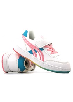 Sneakersy, trampki dziecięce sportowe - American Club XD71/23, białe ze sklepu ulubioneobuwie w kategorii Buty sportowe dziecięce - zdjęcie 155836997