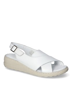Sandały Arturo 109 Białe lico ze sklepu Arturo-obuwie w kategorii Sandały damskie - zdjęcie 155838255
