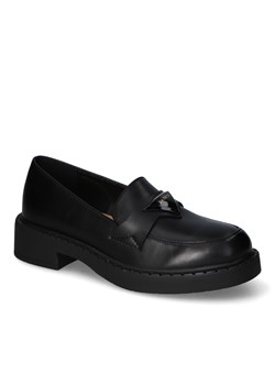 Mokasyny Potocki 23-12002BK Czarne ze sklepu Arturo-obuwie w kategorii Mokasyny damskie - zdjęcie 155838305