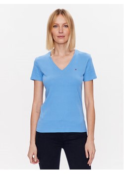 Tommy Hilfiger T-Shirt Cody WW0WW37873 Niebieski Regular Fit ze sklepu MODIVO w kategorii Bluzki damskie - zdjęcie 155849079