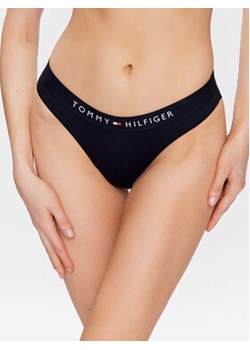 Tommy Hilfiger Dół od bikini UW0UW04134 Granatowy ze sklepu MODIVO w kategorii Stroje kąpielowe - zdjęcie 155944106