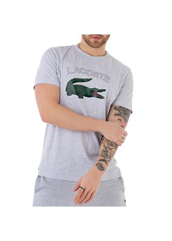 Koszulka Lacoste TH9299-CCA - szara ze sklepu streetstyle24.pl w kategorii T-shirty męskie - zdjęcie 155951645