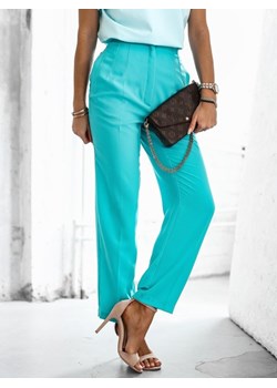 Spodnie Alcante Turkusowe ze sklepu Lisa Mayo w kategorii Spodnie damskie - zdjęcie 156006147
