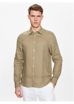 J.Lindeberg Koszula Clean FMST07687 Zielony Slim Fit ze sklepu MODIVO w kategorii Koszule męskie - zdjęcie 156010607