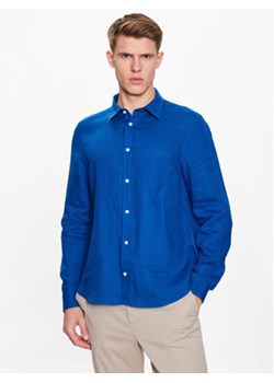 J.Lindeberg Koszula Clean FMST07687 Granatowy Slim Fit ze sklepu MODIVO w kategorii Koszule męskie - zdjęcie 156020868