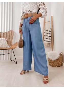 spodnie bello niebieskie one size ze sklepu UBRA w kategorii Spodnie damskie - zdjęcie 156023119