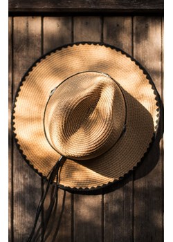 Katania kapelusz plażowy cz21269-1, Kolor ciemny beżowy, Rozmiar uniwersalny, Art of Polo ze sklepu Primodo w kategorii Kapelusze damskie - zdjęcie 156042097