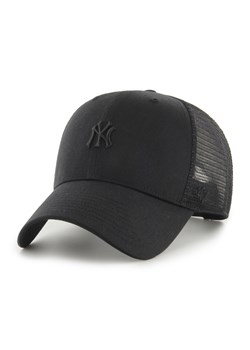 Czapka z daszkiem uniseks 47 Brand New York Yankees Base Runner Mesh - czarna ze sklepu Sportstylestory.com w kategorii Czapki z daszkiem męskie - zdjęcie 156050457