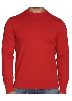 Bluza męska TOMMY HILFIGER klasyk czerwona ze sklepu DRESSU w kategorii Bluzy męskie - zdjęcie 156074477
