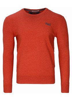 SWETER MĘSKI SUPERDRY ORANGE LABEL VEE SLIM RED ze sklepu DRESSU w kategorii Swetry męskie - zdjęcie 156074718