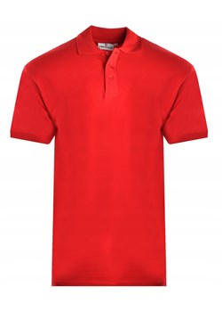 KOSZULKA POLO JINGHAM BASIC RED ze sklepu DRESSU w kategorii T-shirty męskie - zdjęcie 156075106