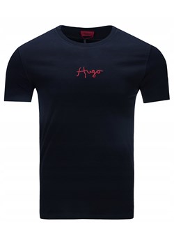T-shirt HUGO Boss Koszulka Durned214 Regular Navy ze sklepu DRESSU w kategorii T-shirty męskie - zdjęcie 156075199