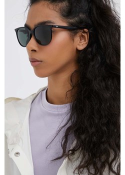 Ray-Ban okulary przeciwsłoneczne damskie kolor czarny 0RB4378 ze sklepu ANSWEAR.com w kategorii Okulary przeciwsłoneczne damskie - zdjęcie 156079165