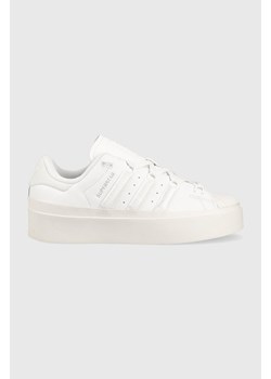 adidas Originals sneakersy skórzane Superstar Bonega kolor biały ze sklepu ANSWEAR.com w kategorii Buty sportowe damskie - zdjęcie 156107958