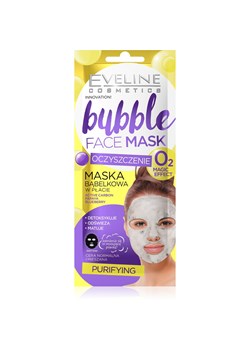 Oczyszczająca bąbelkowa maska w płacie ze sklepu Eveline Cosmetics w kategorii Maski do twarzy - zdjęcie 156109296