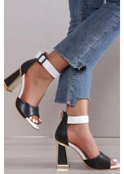 Sandały damskie BERSIA BLACK ze sklepu Ivet Shop w kategorii Sandały damskie - zdjęcie 156110618