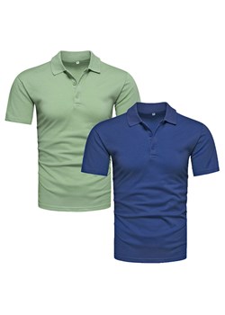 Zestaw 2-pak męskich koszulek polo Recea ze sklepu Recea.pl w kategorii T-shirty męskie - zdjęcie 156153279