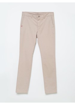 Spodnie chinosy męskie beżowe Erhat 805 ze sklepu Big Star w kategorii Spodnie męskie - zdjęcie 156154338