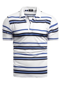 koszulka polo YP301 - biała ze sklepu Risardi w kategorii T-shirty męskie - zdjęcie 156154437