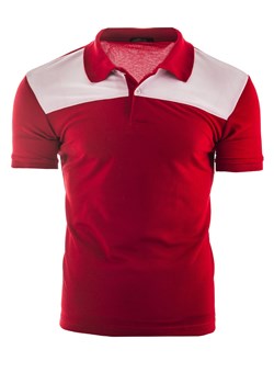 koszulka polo YP320 - czerwona ze sklepu Risardi w kategorii T-shirty męskie - zdjęcie 156154449