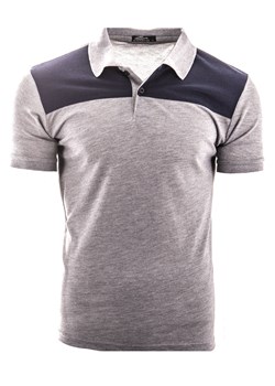 koszulka polo YP320 - szara ze sklepu Risardi w kategorii T-shirty męskie - zdjęcie 156154455