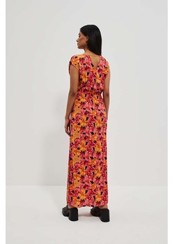 Sukienka maxi z kwiatowym printem ze sklepu Moodo.pl w kategorii Sukienki - zdjęcie 156166605