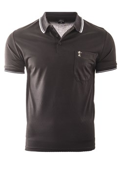 koszulka polo YP202 - czarna ze sklepu Risardi w kategorii T-shirty męskie - zdjęcie 156175285