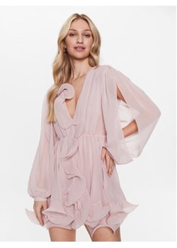 Babylon Sukienka koktajlowa S-MF0213 Różowy Regular Fit ze sklepu MODIVO w kategorii Sukienki - zdjęcie 156200509