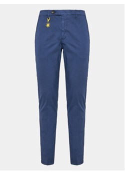 Manuel Ritz Spodnie materiałowe 3432P1418T 233420 Granatowy Regular Fit ze sklepu MODIVO w kategorii Spodnie damskie - zdjęcie 156205878