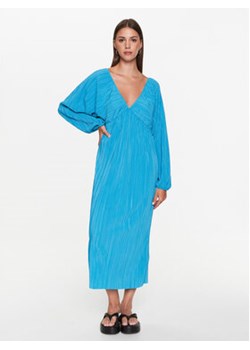 Edited Sukienka wieczorowa EDT6799002 Niebieski Loose Fit ze sklepu MODIVO w kategorii Sukienki - zdjęcie 156206117