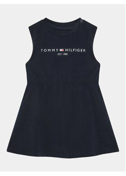Tommy Hilfiger Sukienka codzienna KN0KN01625 Granatowy Regular Fit ze sklepu MODIVO w kategorii Sukienki niemowlęce - zdjęcie 156206135