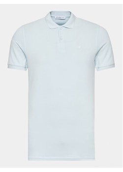Manuel Ritz Polo 3432M568 233477 Niebieski Slim Fit ze sklepu MODIVO w kategorii T-shirty męskie - zdjęcie 156206599