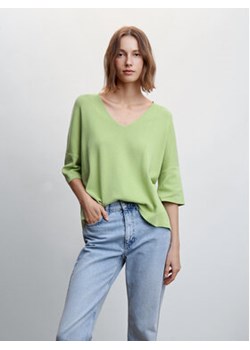 Mango Sweter Guiro 47005876 Zielony Oversize ze sklepu MODIVO w kategorii Swetry damskie - zdjęcie 156217035
