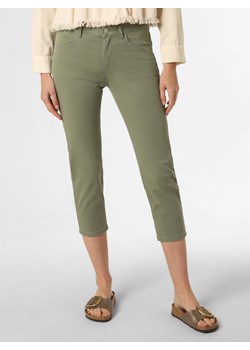 Esprit Casual Spodnie Kobiety Bawełna oliwkowy jednolity ze sklepu vangraaf w kategorii Spodnie damskie - zdjęcie 156235896