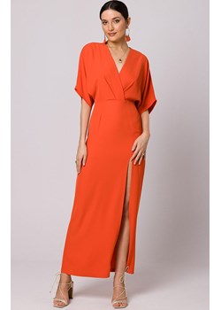 Sukienka maxi w kolorze pomarańczowym K163, Kolor pomarańczowy, Rozmiar L, makover ze sklepu Primodo w kategorii Sukienki - zdjęcie 156243007