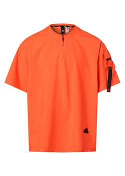 adidas Sportswear T-shirt męski Mężczyźni pomarańczowy jednolity ze sklepu vangraaf w kategorii T-shirty męskie - zdjęcie 156258158